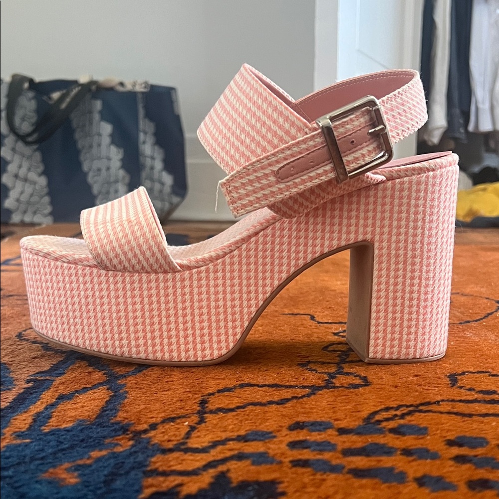Pink Platform Sandals